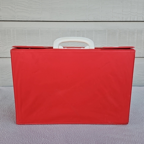 1986 The Saurus Gang Vinyl Storage Case Box Vintage Cliff Galbraith Swim Club - Picture 3 of 12